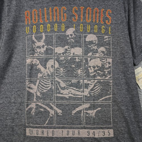LUCKY BRAND ROLLING STONES SHIRT MENS Extra Large XL Gray World Tour Music NWT - Picture 11 of 15