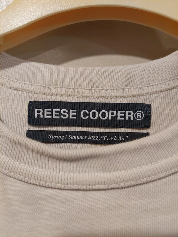 Reese Cooper - Camiseta Estampada Algodón Pesado - Neutrales XL Tonificado Marfil/Blanco Foto 3 de 4