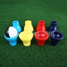 2PC Rubber Golf Ball  Pick-up Retrievers Tool Suction Cup Putter Grip Picker