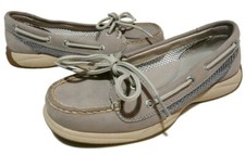 Sperry Top sider Boat Shoes Gray Laguna Womens Size 5 M 9775628 60304 EUC
