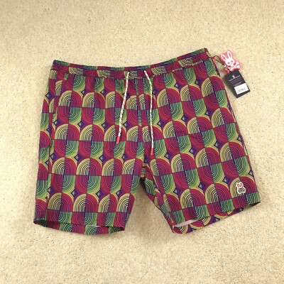 Psycho Bunny Swim Trunks Shorts Mens 3XL Spurling