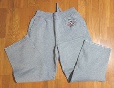 Walt Disney World Original 1977 Mickey Mouse Gray Athletic Sweatpants Medium New