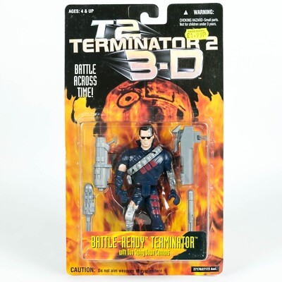 MOC 1997 Kenner T2 Terminator 2 3D Actionfigur - Battle-Ready Terminator