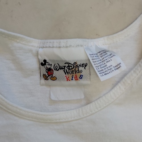 Walt Disney Winnie The Pooh Tank Top Girls XL White Sleeveless - Picture 4 of 4