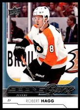 2017-18 Upper Deck Young Guns Robert Hagg Rookie Philadelphia Flyers #232 R52