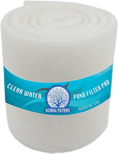 Premium Koi Filter Media Roll High-Efficiency for Outdoor Reusable Fish Filter M