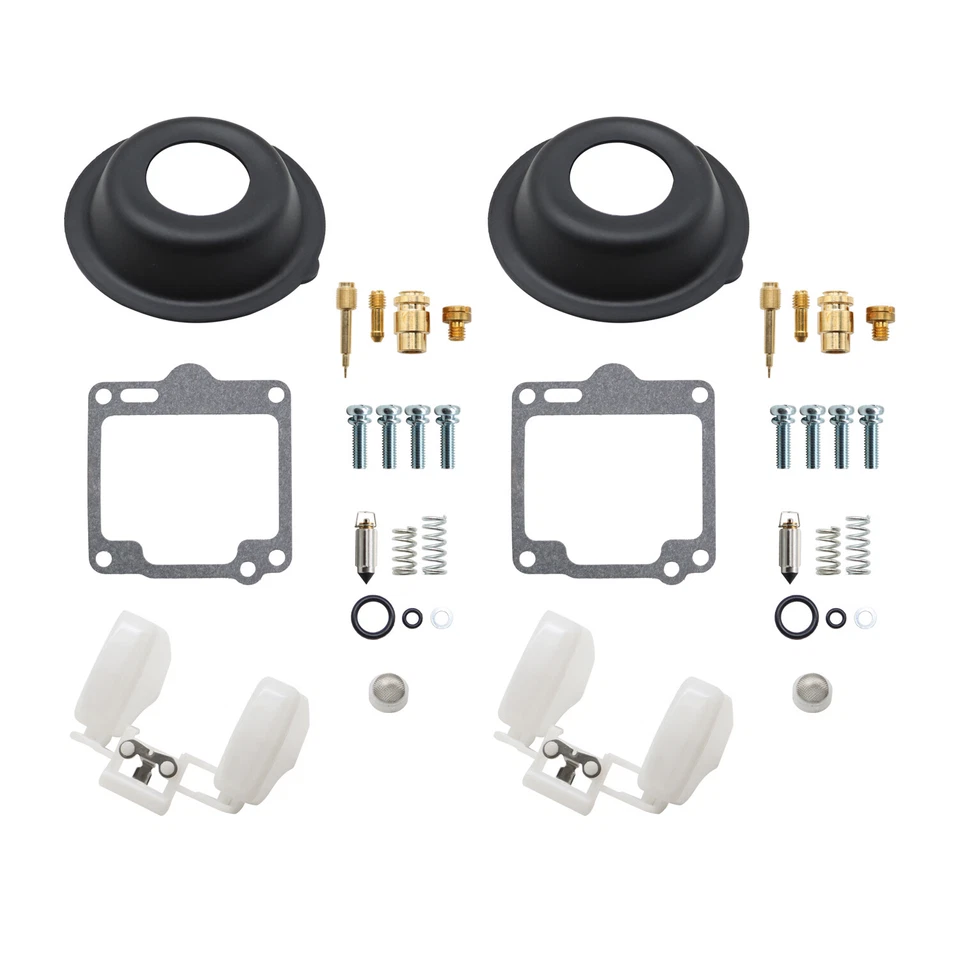 2 Carb Repair Rebuild Kit 18-2596 for Yamaha Virago XV750 1988-97 XV1100 1988-99 - Image 2 of 4