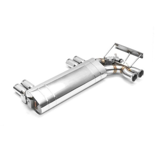 Exhaust system for BMW E46 M3, M3 CSL end silencer stainless steel 304 h - Picture 4 of 5