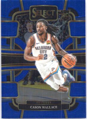 2023-24 Panini Select #88 Cason Wallace Blue (Retail Base)