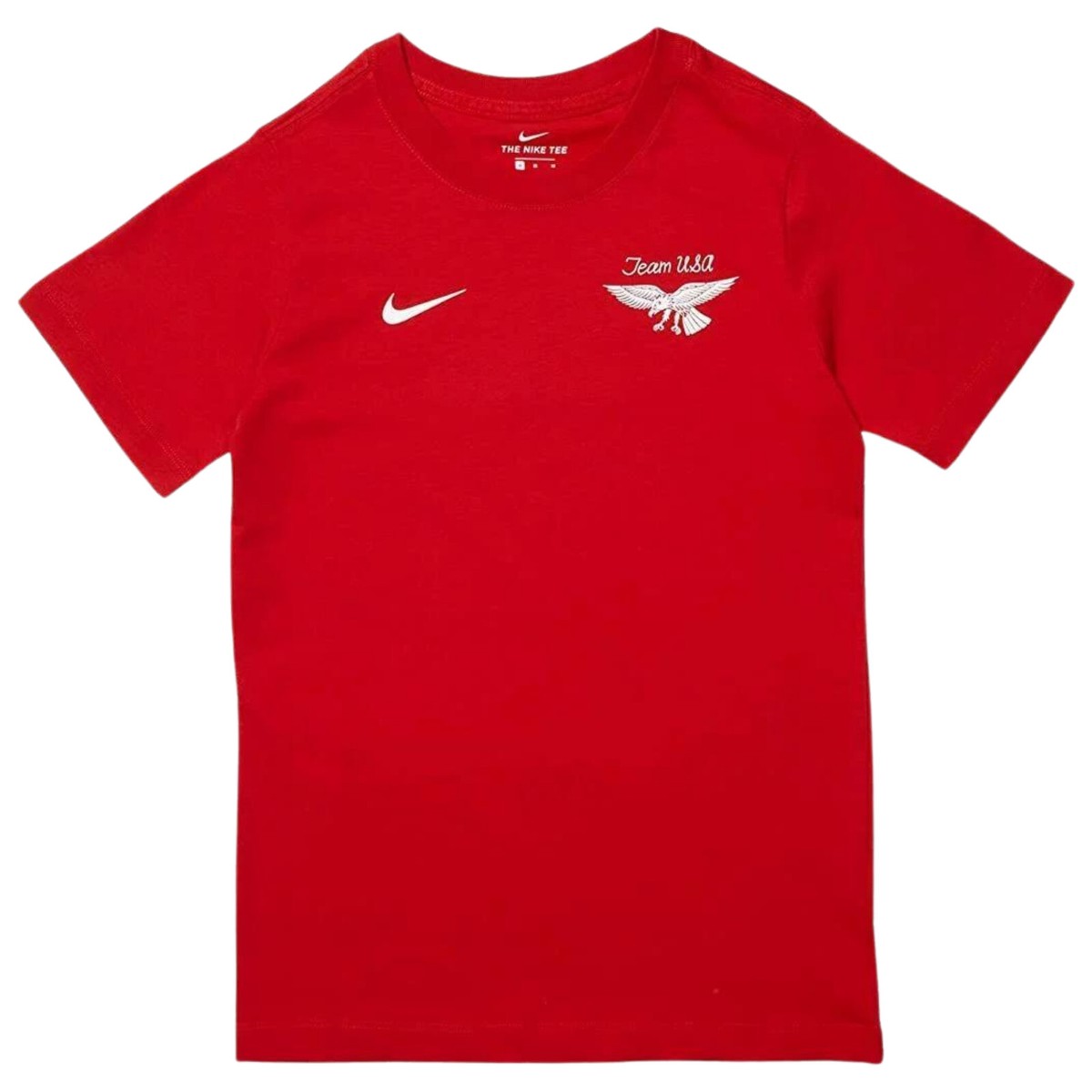 NIKE Team USA Road to Victory T-Shirt sz X-Large Red White Eagle