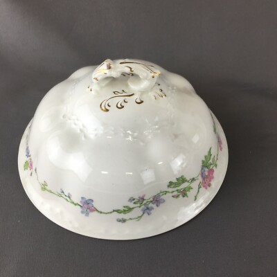 Antique Covered Butter Dish LID ONLY Johnson Brothers The