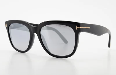 Lunettes de soleil TOM FORD modèle Rhett TF714 01C 55-18 145 noir nuances mas... - Photo 1/4