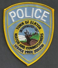 ELKTON MARYLAND POLICE SHOULDER PATCH