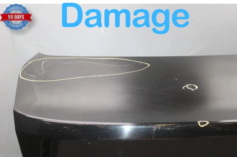 12-18 宝马 320i 328i Active Hybrid 3 后后备箱盖组件黑色 Oem — 第 3/4 张图片