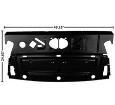 19661967 Chevelle Seat Divider Rear Deck Package Tray Assembly Edp Dynacorn
