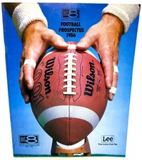 1986 Big 8 Eight Conference Football Prospectus Media Guide CU Nebraska Oklahoma