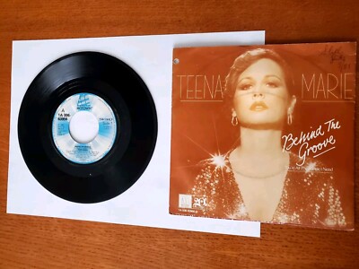 TEENA MARIE - BEHIND THE GROOVE | 7'' VINYL SINGLE | VINYL SEHR GUT