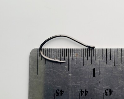 10 VMC  Black SureSet Dropshot Fish Hooks - size 1