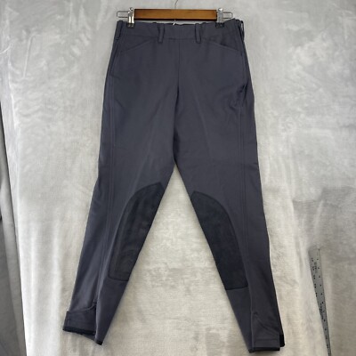 Horse Country Virginia Riding Breeches Women's Size 26L Gray Equestrian Pants