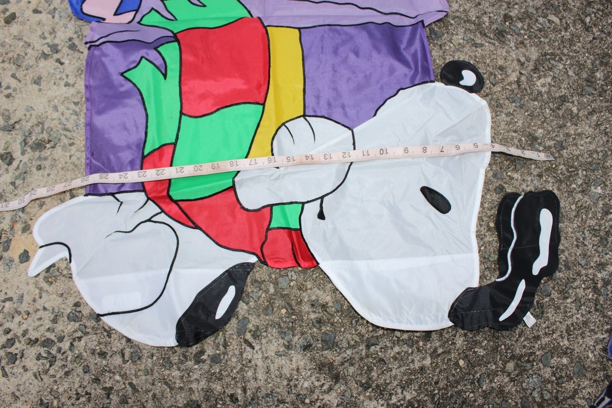 Vintage Peanuts Snoopy Christmas 29x42