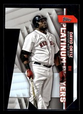 2021 Topps Chrome #PDC-67 David Ortiz Platinum Players Die Cuts Red Sox Mint+