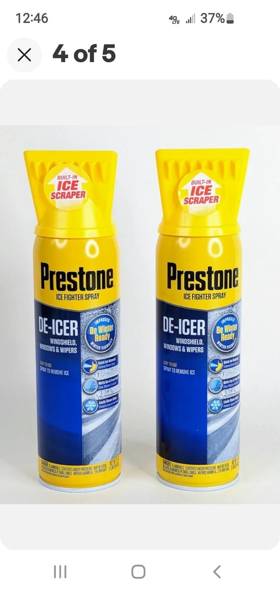 Prestone 11Oz Aerosol DeIcer Prevents ReFreezing, 51 OFF