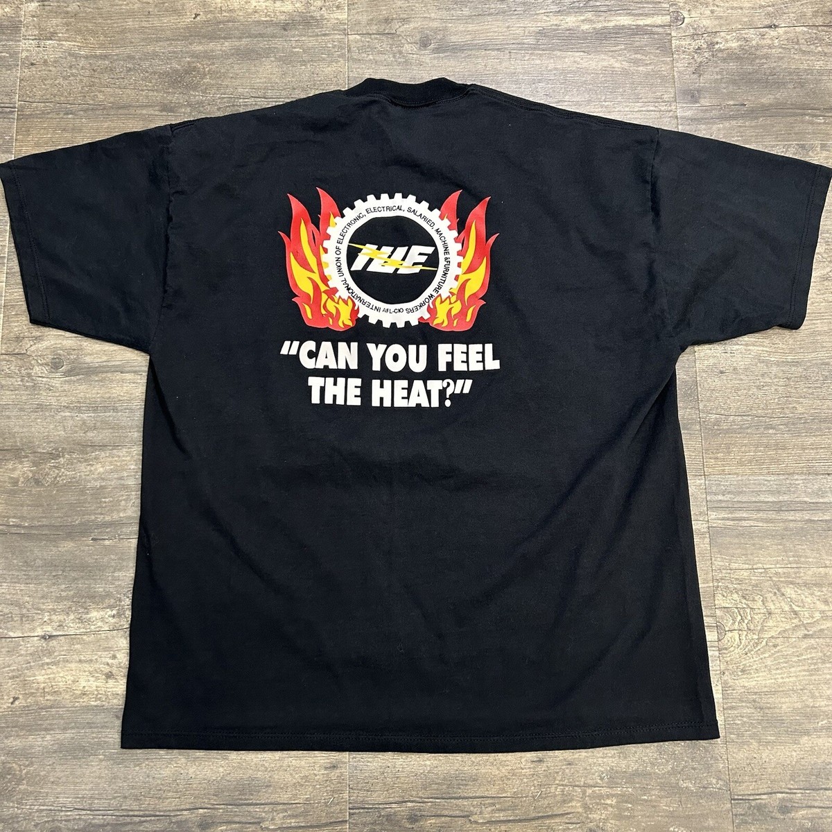 International Union Electronic, Electrical Workers Tshirt Men Size 2X USA Made View 2