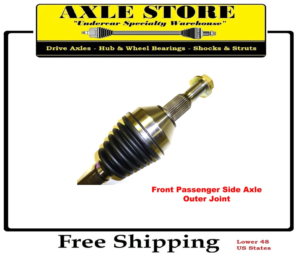 2 New CV Axles Front Left & Right Sides With Warranty for Enclave Acadia Outlook — 第 4/4 张图片