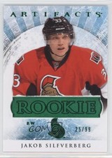 2012-13 Upper Deck Artifacts Emerald 25/99 Jakob Silfverberg #187 2a8