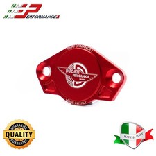 Ducati carter ispezione fase Rosso  logo Ducati Meccanica Bologna