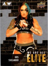 2023 Upper Deck AEW All Elite Wrestling We Are SILVER #AE-19 KRIS STATLANDER