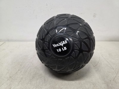 Yes4All Slam Ball, 10-40Lb Medicine Ball, Durable PVC Sand Filled Workout Dynami