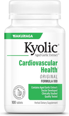 Aged Garlic Extract Formula 100, Cardiovascular Health*, 100, Tablets.