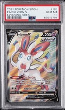 2021 POKEMON SWORD & SHIELD EVOLVING SKIES #183 FULL ART/SYLVEON V PSA 10 on eBay