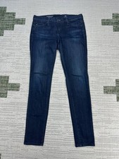 Adriano Goldschmied The Legging Ankle Super Skinny Jeans Womens 25R Blue 28x28