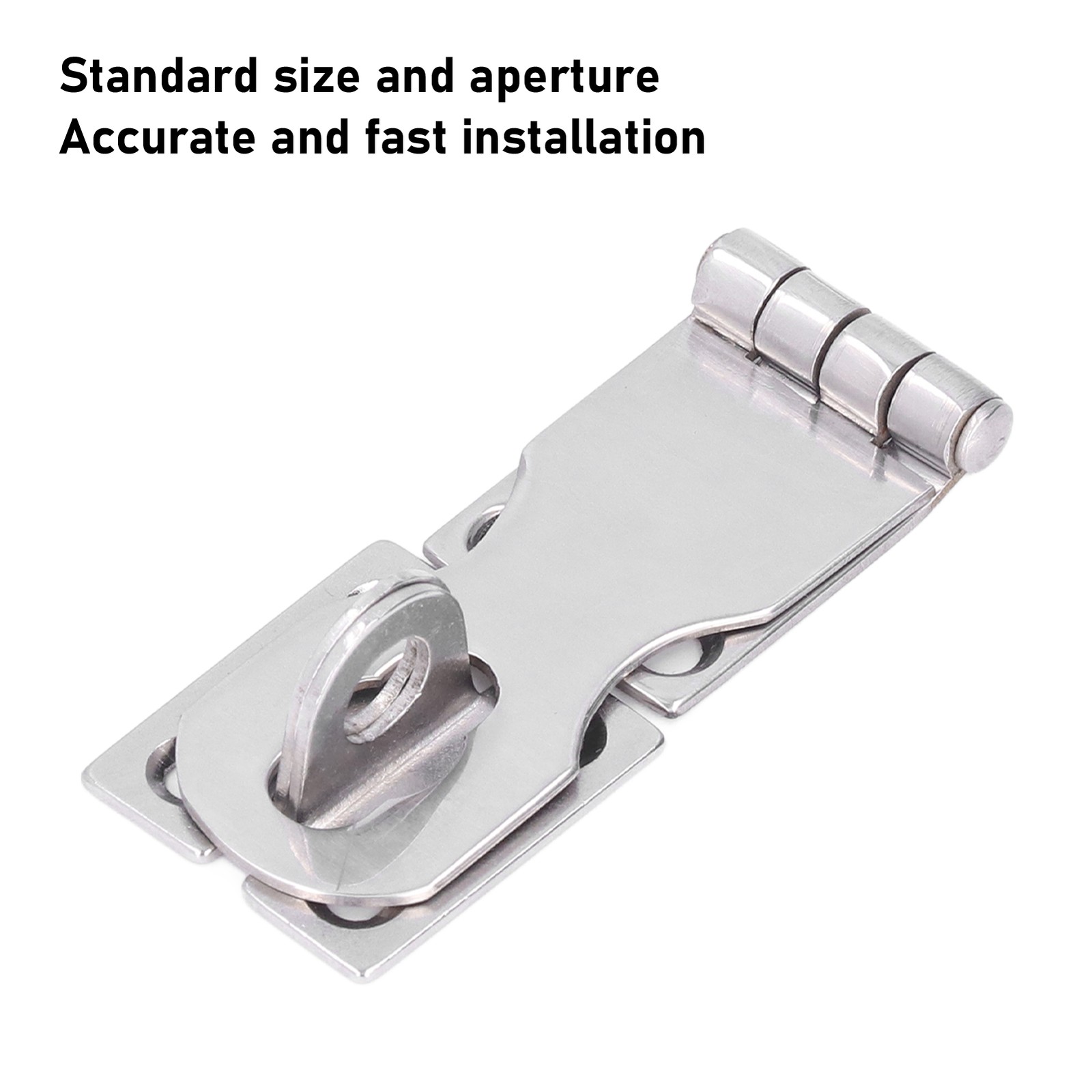Padlock Hasp 316 Stainless Steel Foldable Door Latches Lock Buckle Marine Hardwa