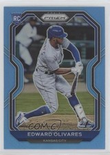 2021 Panini Prizm Tier II Carolina Blue Prizm Edward Olivares #137 8yu