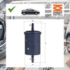 Knecht Kraftstofffilter PEUGEOT 206 CC (2D) 1.6 16V