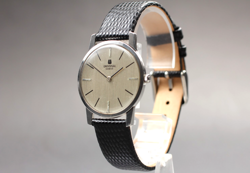 New Band *Exc+5* UNIVERSAL GENEVE 842101 31mm Hand Winding Men's Watch JAPAN