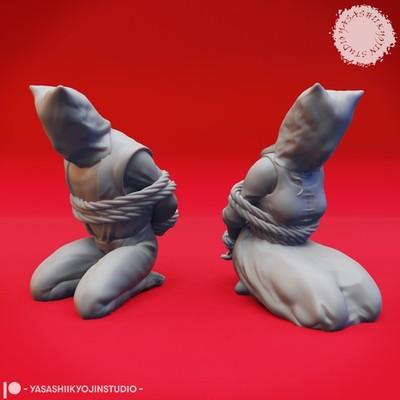 Geiseln - 32/54mm Miniatur NPCs für Tabletop RPGs (DnD, D&D, Pathfinder)