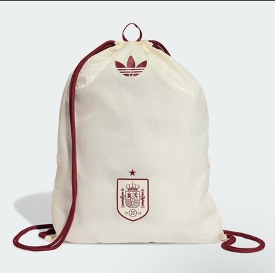 Adidas Spain 26 RFEF GymSack Drawstring WorldCup Soccer Backpack KD3271 New