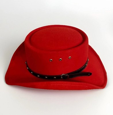 Western Express Gambler Style Cowboy Hat in Size 6 3/4 USA Amazon.com: Western Express Faux Felt Gambler Cowboy Hat  main image 4