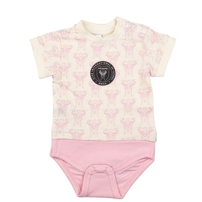 Infant-Sport Design Sweden  Cream Inter Miami CF Body T-Shirt Bodysuit