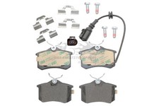 Bremsbeläge hinten mit Verschleissanzeige für Seat Ibiza 6Q0698451B