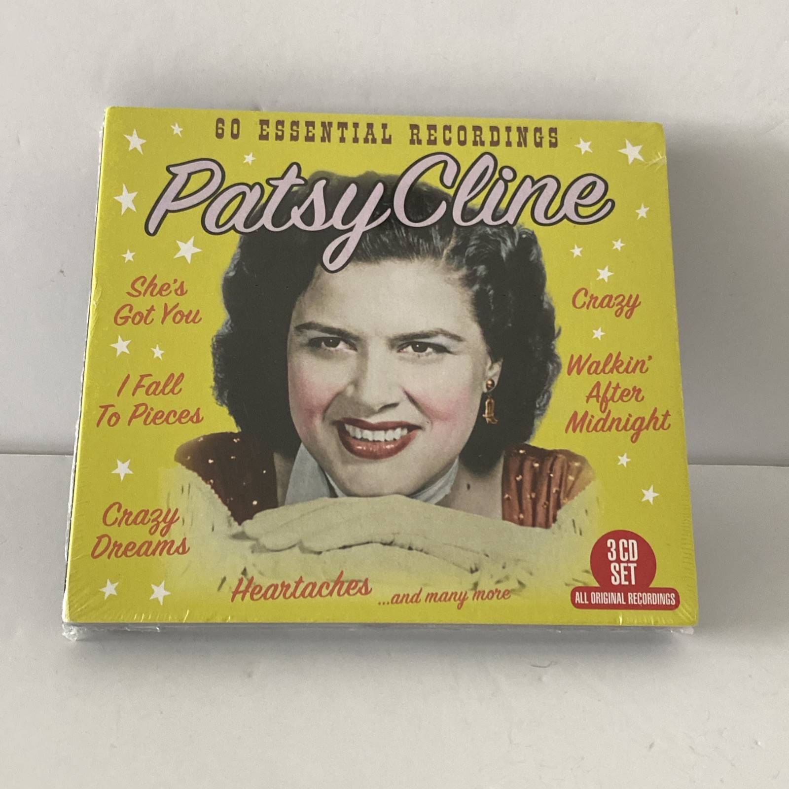 Patsy Cline - 60 Essential Recordings (Big 3) 3CD Box Set CD