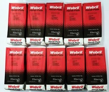 Webril 4" x 4" Handi Pads Cotton Wipes 10 Packages of 100 Wipes