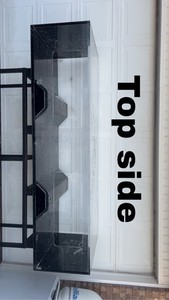 ￼ Acrylic Fish Tank With Metal Stand, 3/4 Inch Thick Acrylic. Salt/freshwater