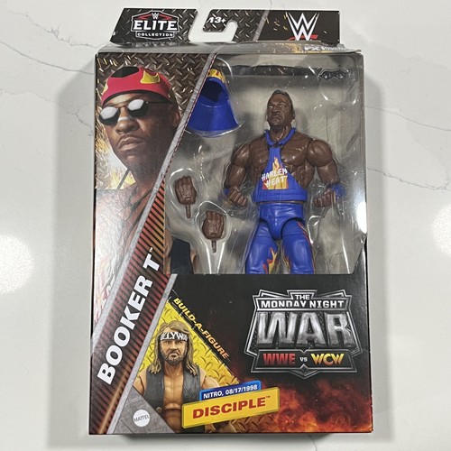 Booker T WWE Elite Monday Night War Figure Chase Series 3 Harlem Heat WCW WWF - Picture 1 of 21