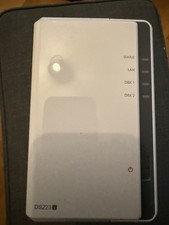 Synology DiskStation DS223j NAS-Gehäuse mit Lüfter - Weiß