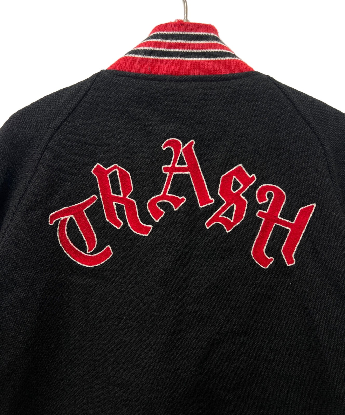 Needles Deconstructed Lettered Jacket Size: M Nav… - image 12